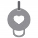 Pendentif Coeur en Argent 925