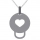 Pendentif Coeur en Argent 925