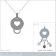 Pendentif Coeur en Argent 925