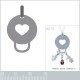 Pendentif Coeur en Argent 925