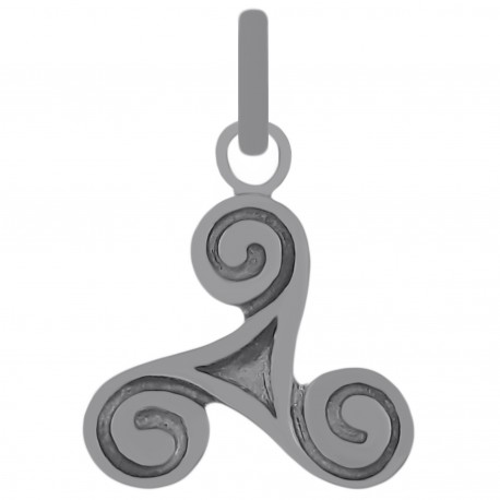 Pendentif Triskel en Argent 925