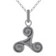 Pendentif Triskel en Argent 925