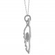 Pendentif carte Corse Maure en Argent 925