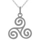 Pendentif Triskel en Argent 925