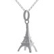 Pendentif Tour Eiffel en Argent 925