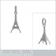 Pendentif Tour Eiffel en Argent 925