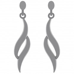 Boucles d'oreilles pendantes en Argent 925