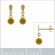 Boucles d'oreilles enfant Plaqué Or 18 carats