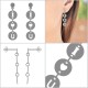 Boucles d'oreilles pendantes I Love You en Argent 925