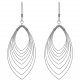 Boucles d'oreilles pendantes en Argent 925