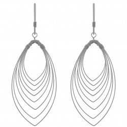 Boucles d'oreilles pendantes en Argent 925