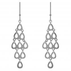 Boucles d'oreilles pendantes en Argent 925