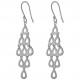 Boucles d'oreilles pendantes en Argent 925