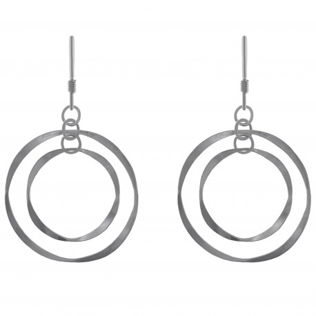 Boucles d'oreilles pendantes en Argent 925