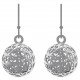 Boucles d'oreilles globes en Argent 925