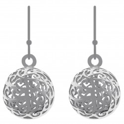 Boucles d'oreilles globes en Argent 925