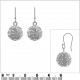 Boucles d'oreilles globes en Argent 925