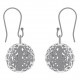 Boucles d'oreilles globes en Argent 925