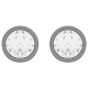 Boucles d'oreilles en Argent 925 et cristal