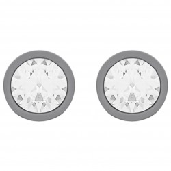 Boucles d'oreilles en Argent 925 et cristal