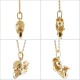 Collier Moto Plaqué Or 18 carats