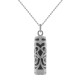 Collier Tiki Force en Argent 925 et Onyx