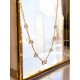 Collier en Acier inoxydable et Zircones