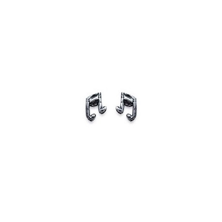 Boucles d'oreilles note de Musique en Argent 925°°°