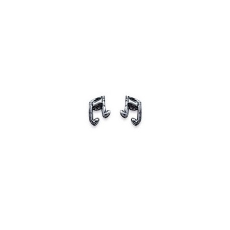 Boucles d'oreilles note de Musique en Argent 925°°°