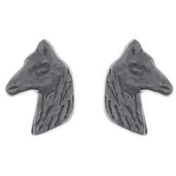 Boucles d'oreilles Cheval en Argent 925°°°