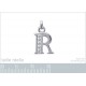 Pendentifs Initiales OZ en Argent 925