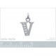 Pendentifs Initiales OZ en Argent 925