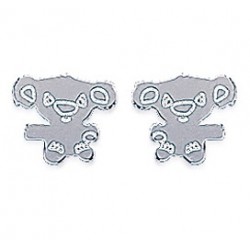 Boucles d'oreilles en Argent 925°°°